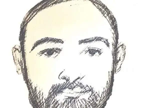 קלסתרון פניו של ד'ו אל-פיקאר חנאווי, מפקד המיליציה השיעית האימאם חוסיין