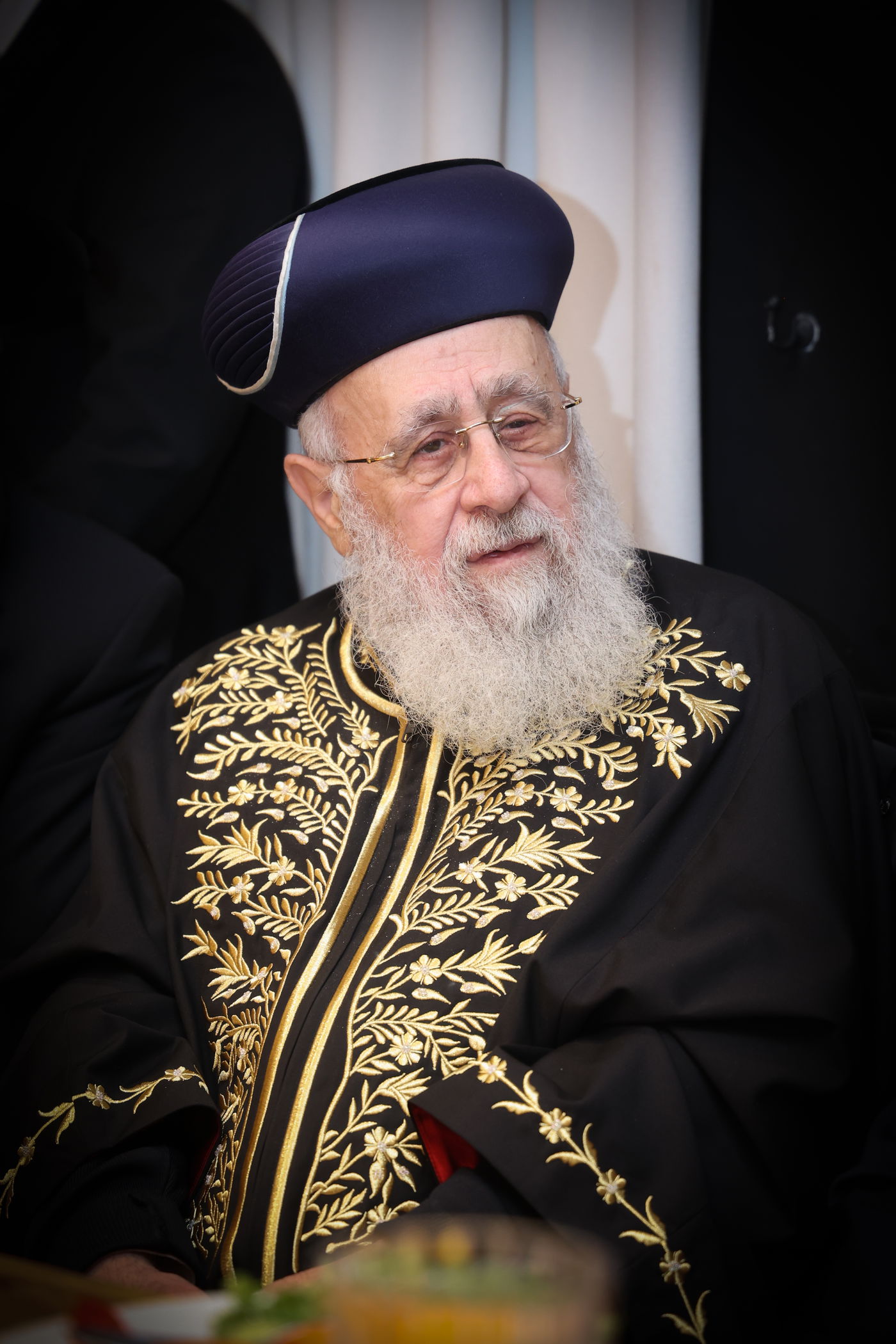 שמחת אירוסי נכדתם המשותפת של הרשל''צים הגר"י יוסף והגרש"מ עמאר