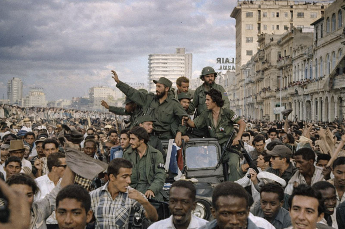 כניסתם של כוחות המהפכה הקובנית להוואנה בינואר 1959