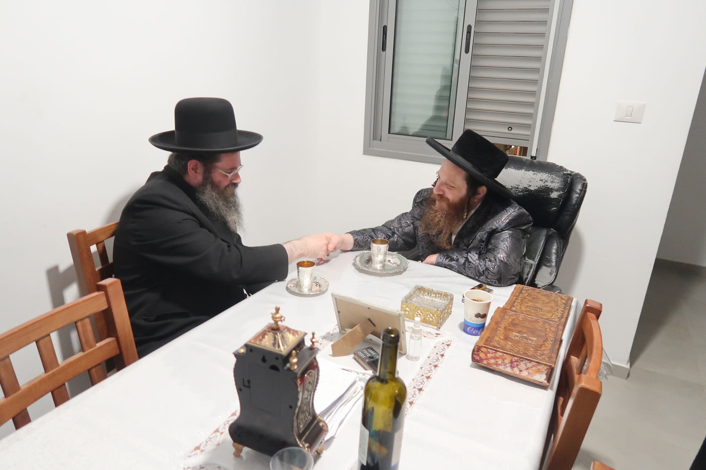 הגר"ז זילברשטיין בביקור אצל האדמו"ר ממיאלען