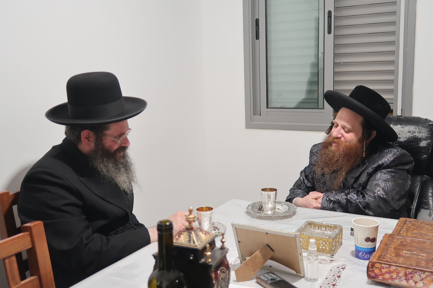 הגר"ז זילברשטיין בביקור אצל האדמו"ר ממיאלען