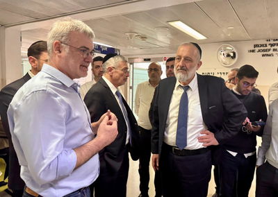 דרעי באיכילוב: "היה כאן נס גדול, בחסדי שמים הצליחו להציל את חייו"