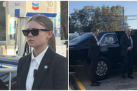 צעירה מדי: הביקור הוויראלי של טראמפ בתחנת הדלק מעורר סערה