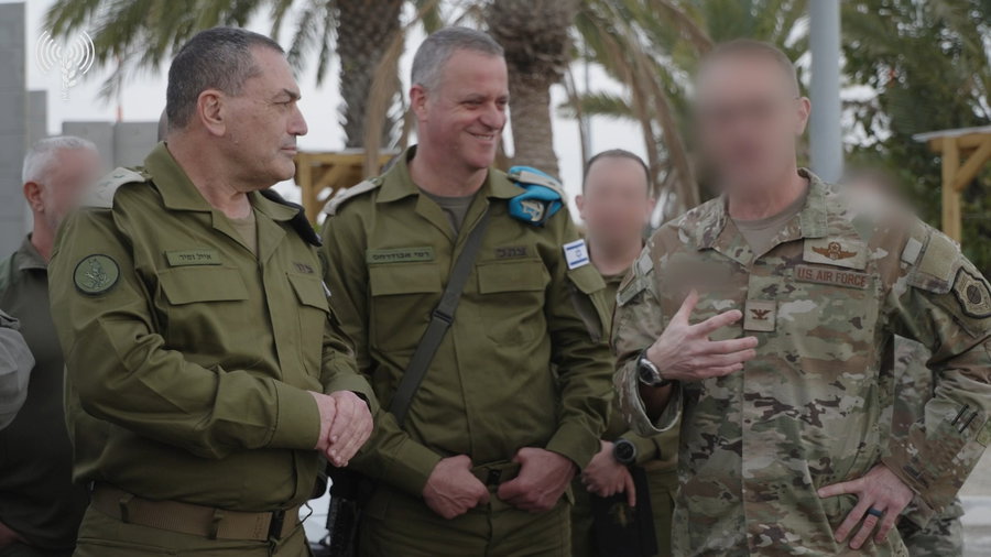 הביקור של הרמטכ"ל