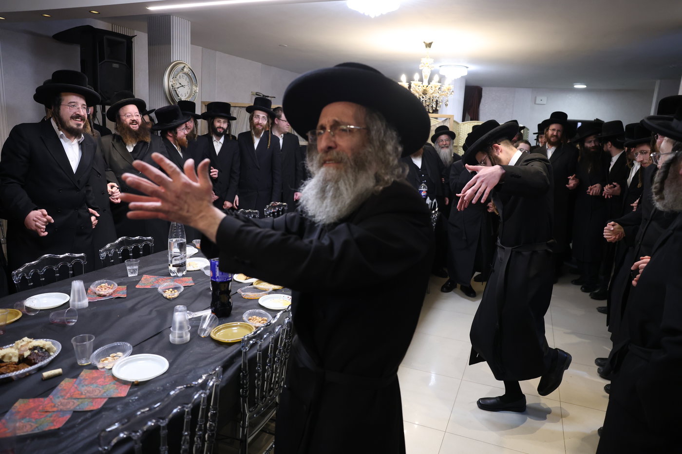 שמחת הווארט לבנו של הרה"צ רבי אלימלך בידרמן 