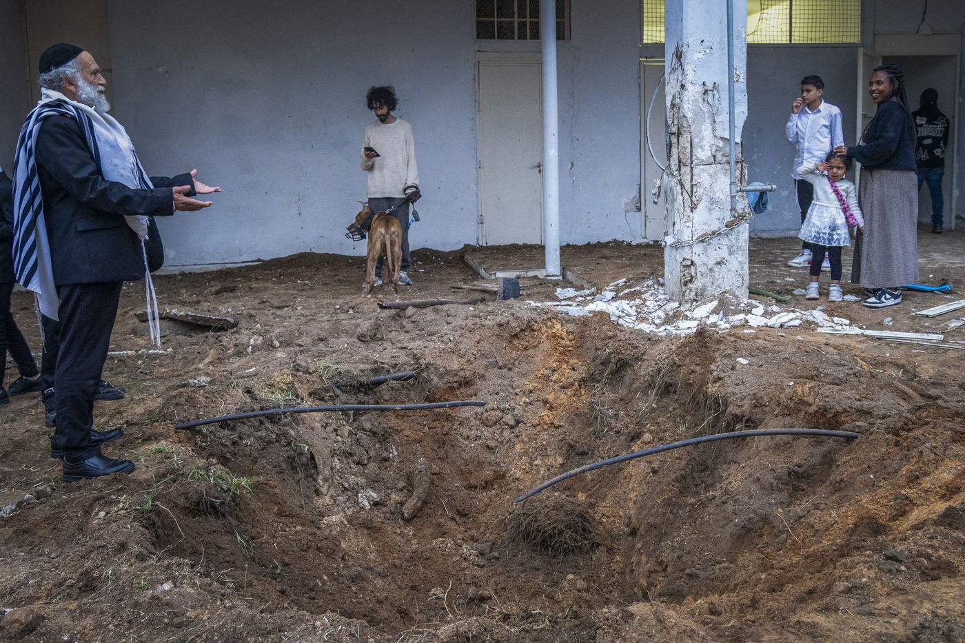 זירת נפילה השבת בעיר לוד