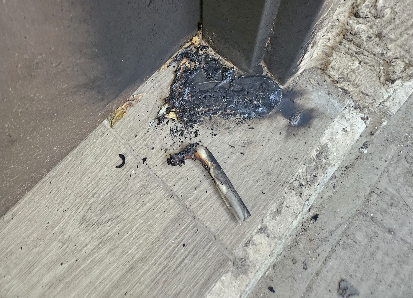 המזוזה השרופה