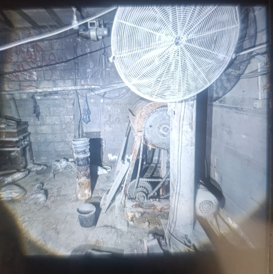 אתר יצור רקטות שאותר במרחב חאן יונס