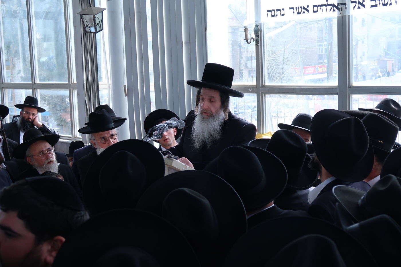 הלווית הגאון רבי משה טופיק זצ"ל 