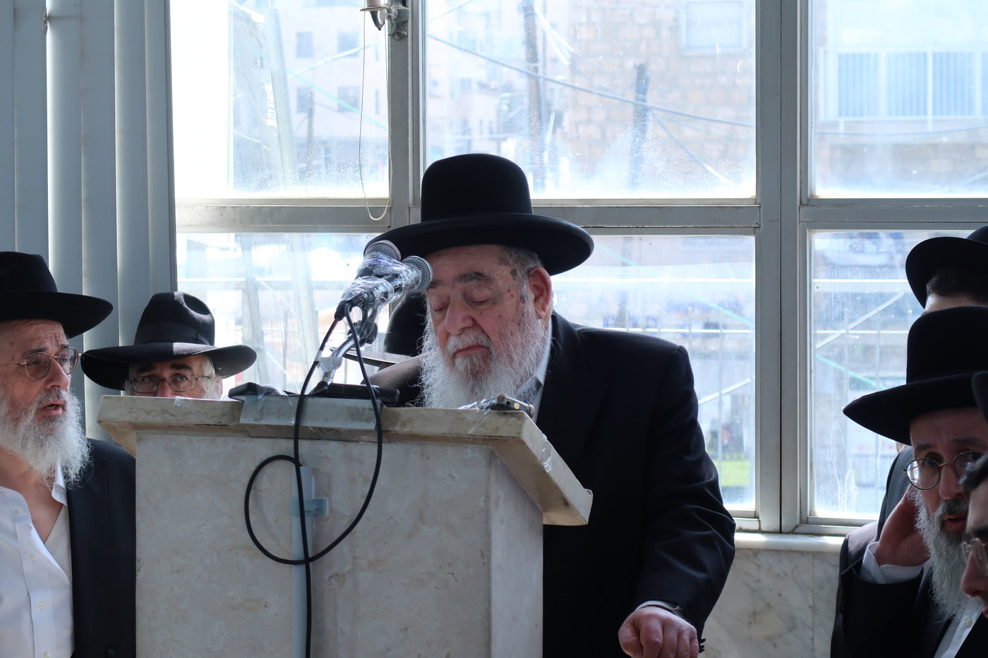 הלווית הגאון רבי משה טופיק זצ"ל 