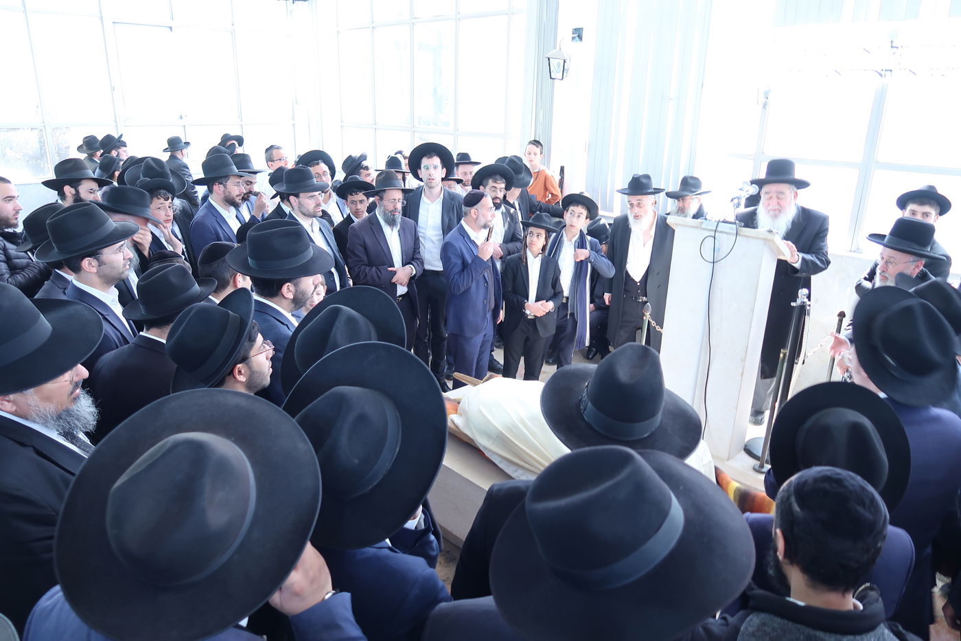 הלווית הגאון רבי משה טופיק זצ"ל 