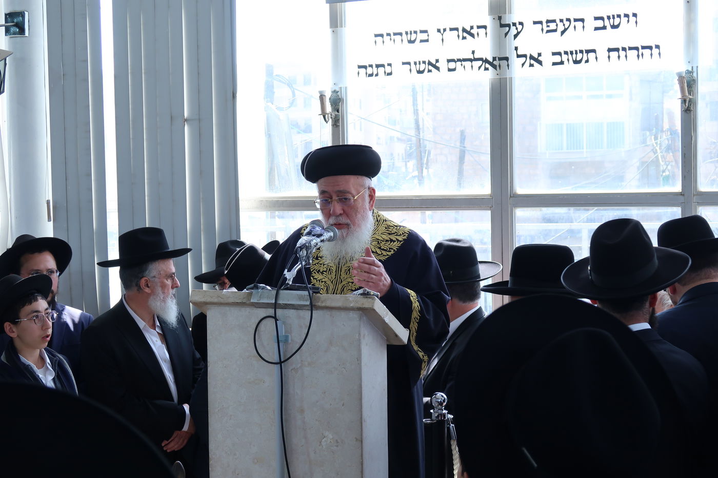 הלווית הגאון רבי משה טופיק זצ"ל 