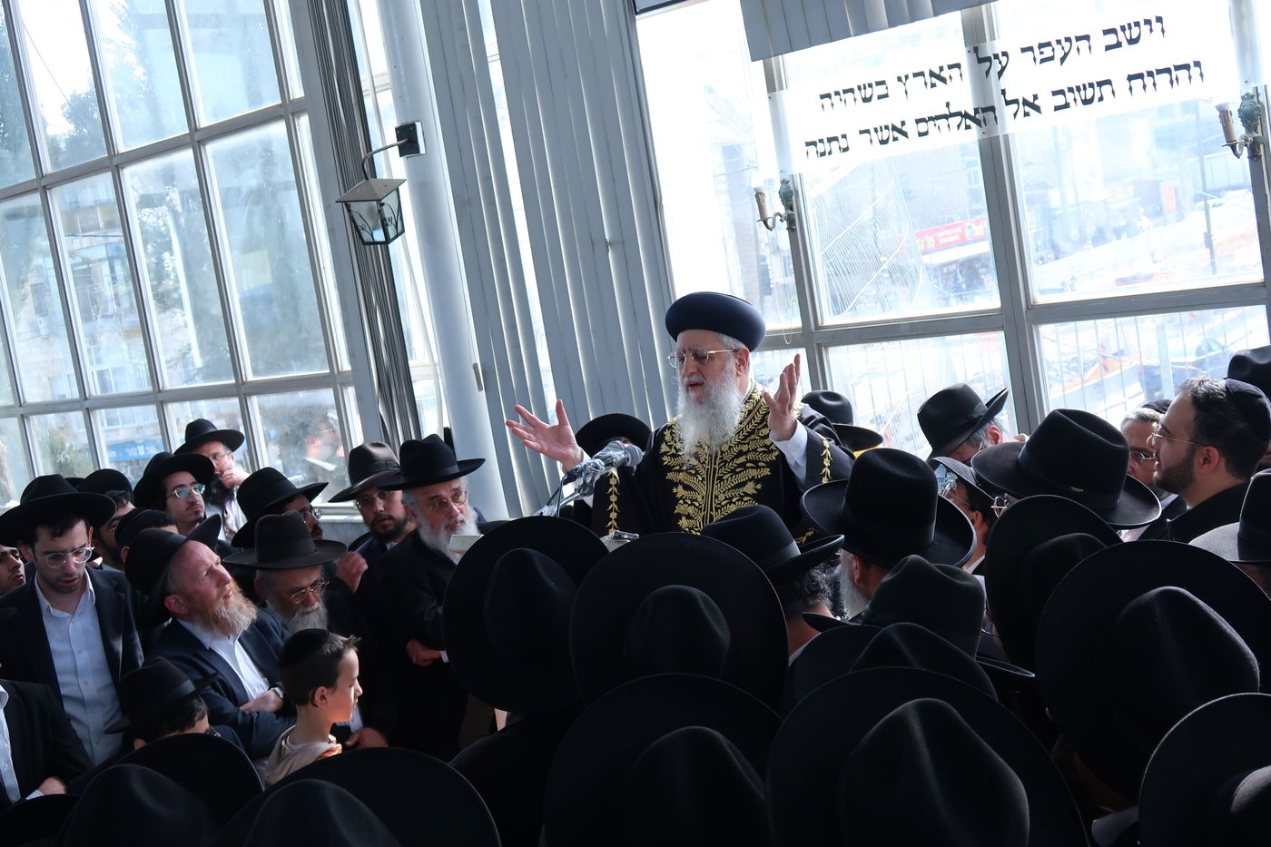 הלווית הגאון רבי משה טופיק זצ"ל 