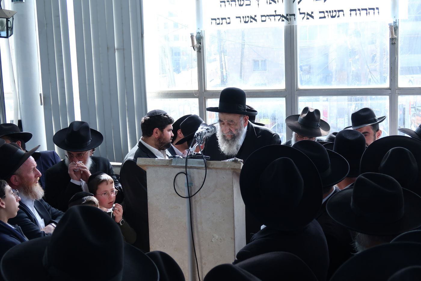 הלווית הגאון רבי משה טופיק זצ"ל 