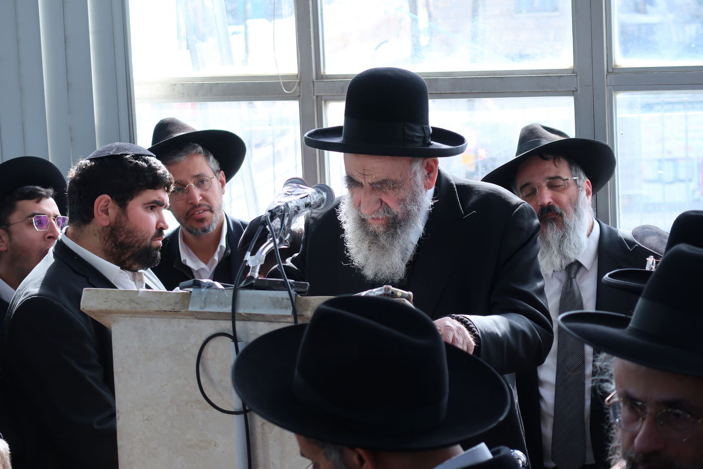 הלווית הגאון רבי משה טופיק זצ"ל 