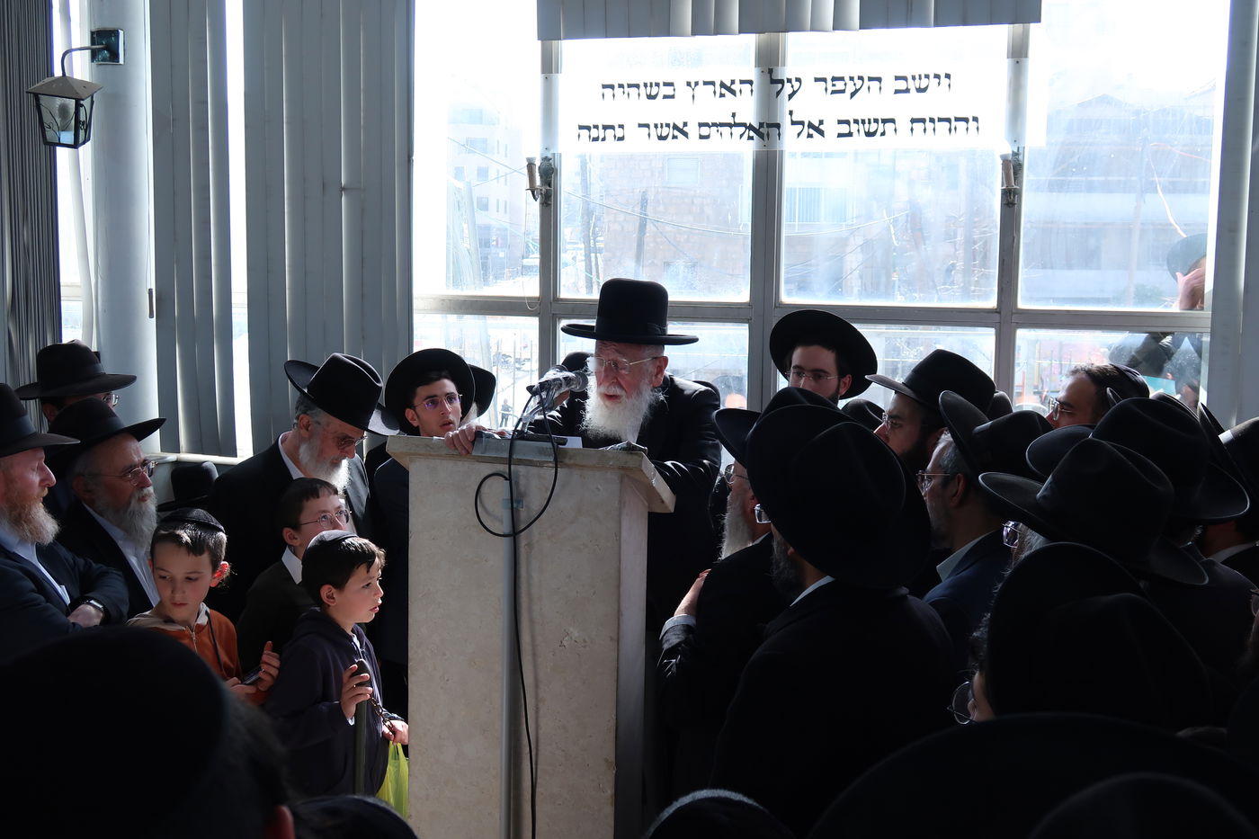 הלווית הגאון רבי משה טופיק זצ"ל 