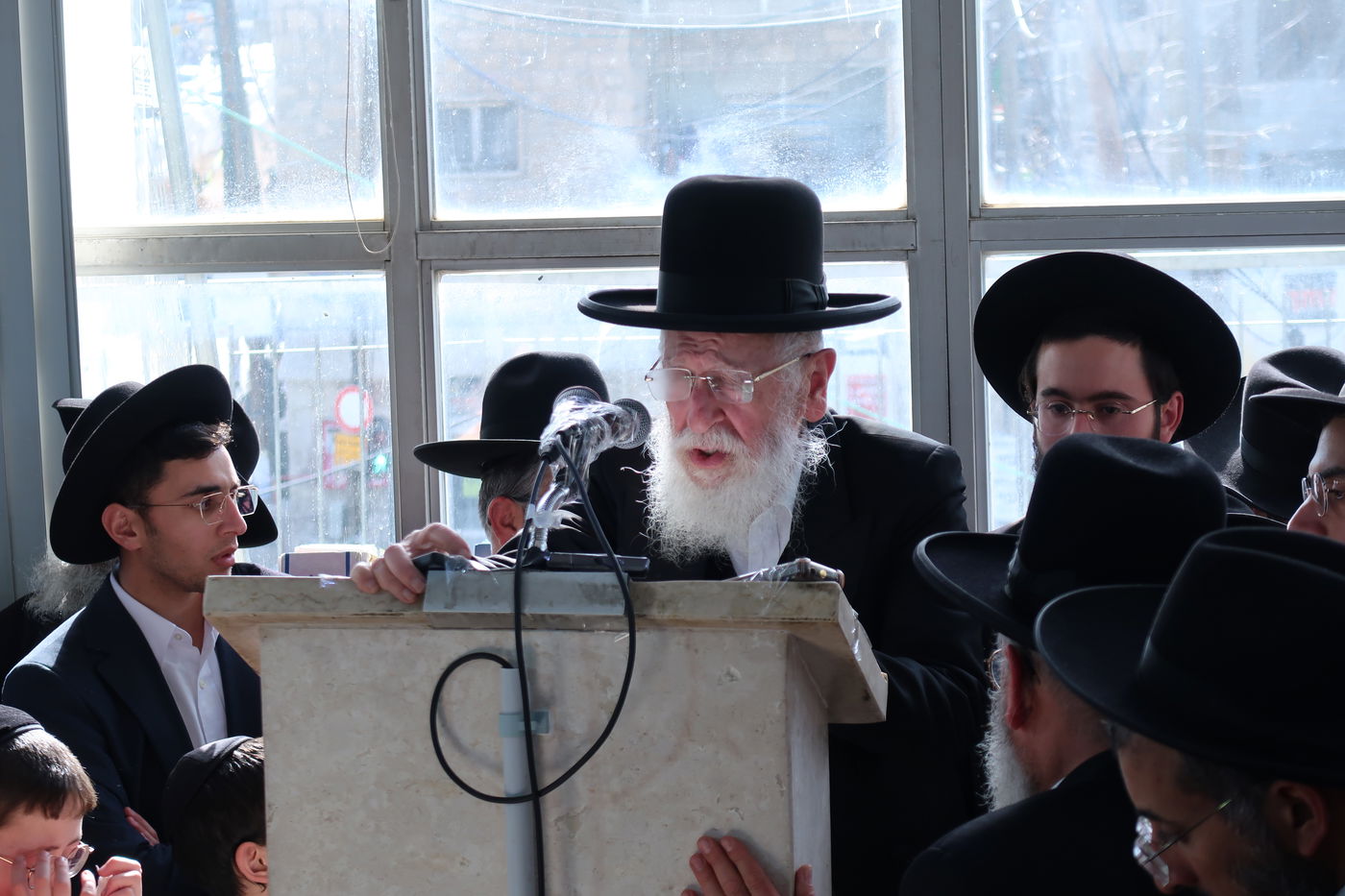 הלווית הגאון רבי משה טופיק זצ"ל 