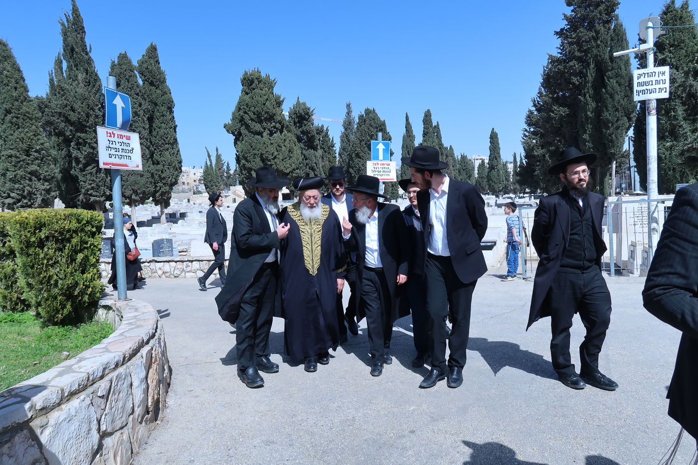 הלווית הגאון רבי משה טופיק זצ"ל 