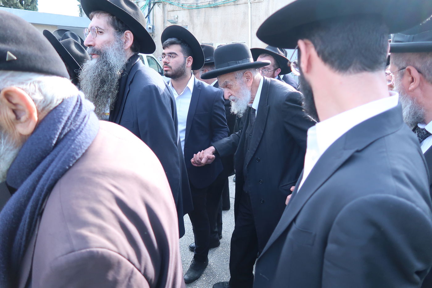 הלווית הגאון רבי משה טופיק זצ"ל 