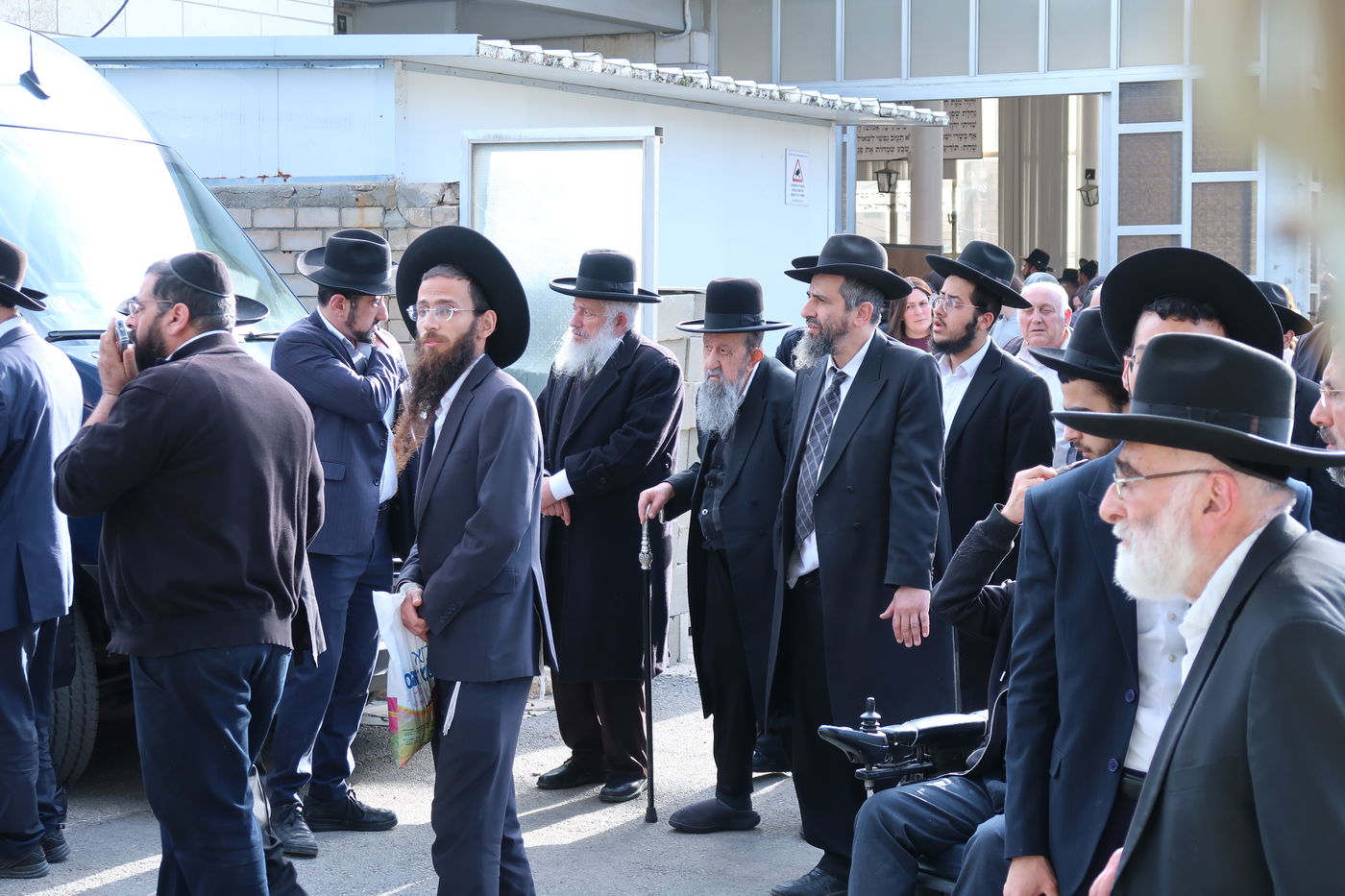 הלווית הגאון רבי משה טופיק זצ"ל 