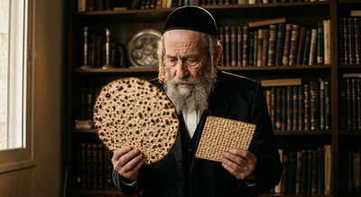 מצה עגולה או מרובעת