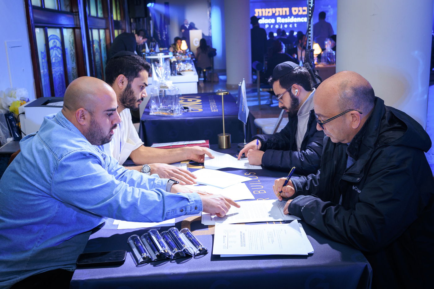  טקס החתימות החגיגי לקידום פרויקט הפינוי-בינוי רחב ההיקף ע"י חברת 'בינגו נדל"ן'