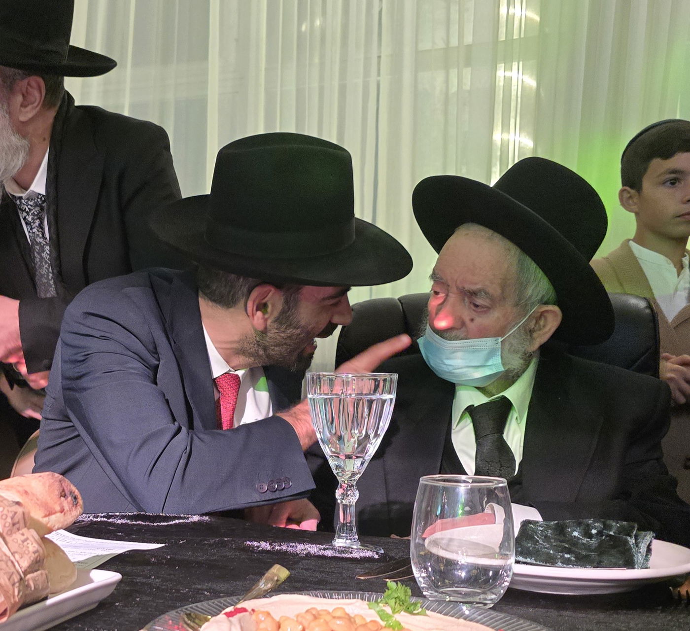 שמחת נישואי נכד הגאון רבי יצחק כהן