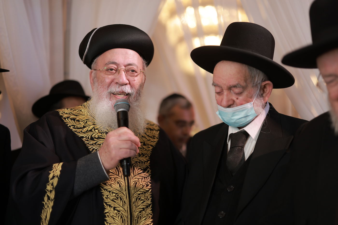 שמחת נישואי נכד הגאון רבי יצחק כהן