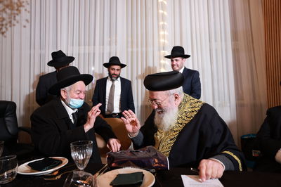 שמחת נישואי נכד הגאון רבי יצחק כהן