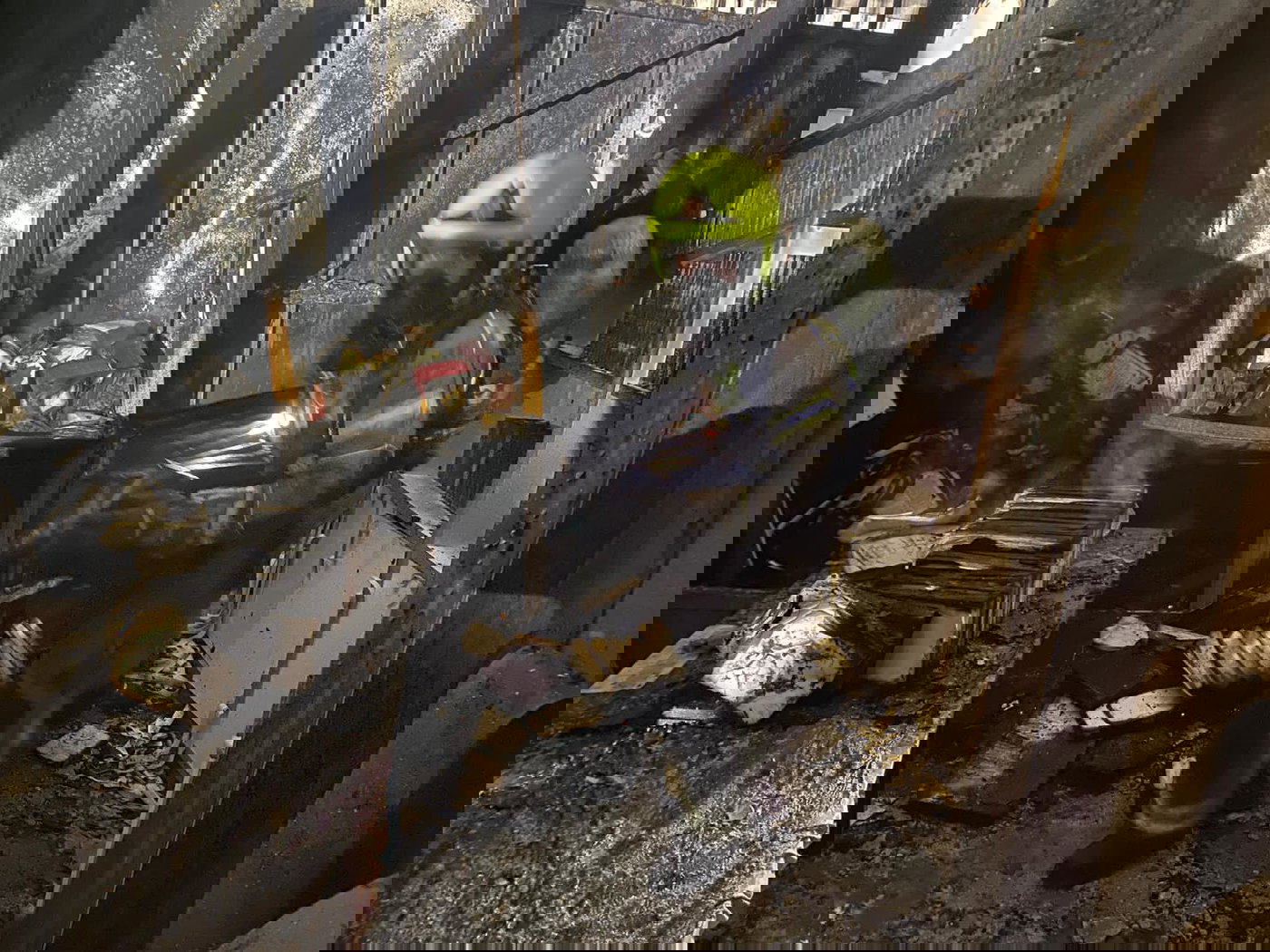 שריפה בבית הכנסת ברמלה