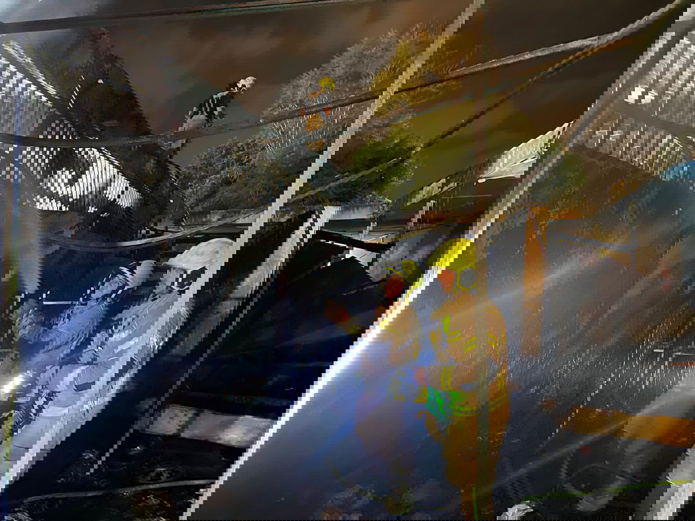 שריפה בבית הכנסת ברמלה