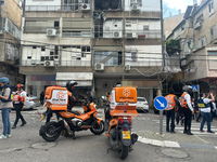 פגיעה במבנה בן ארבע קומות בלב בני ברק | הערכה: הטיל ששוגר מאיראן למרכז היה טיל "מתפצל"