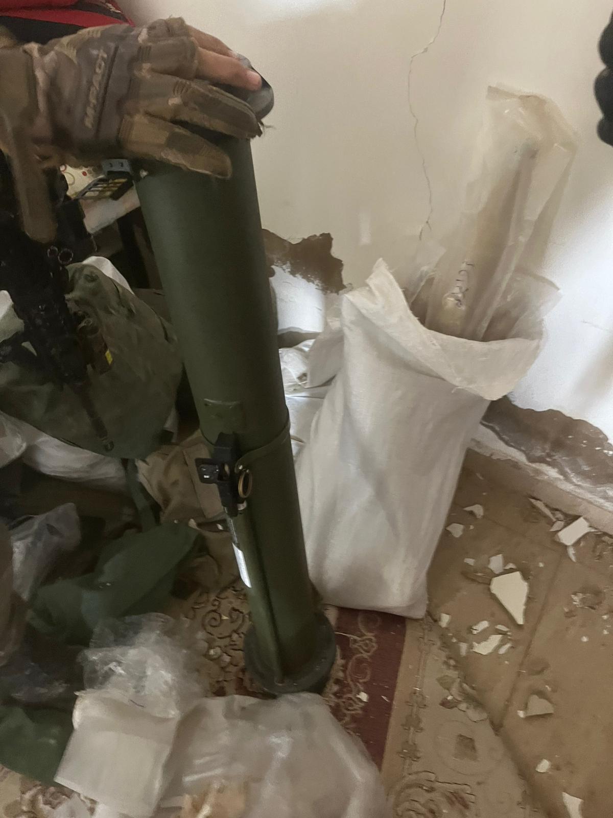 אמצעי לחימה שאותרו