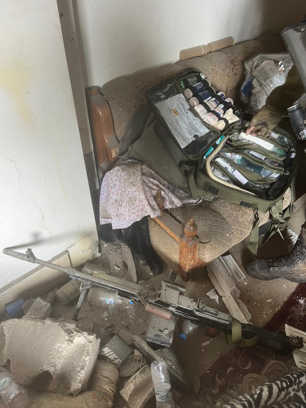 אמצעי לחימה שאותרו