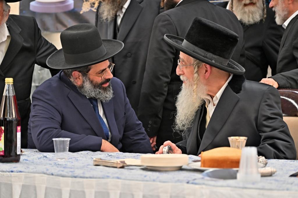 מעמד קריאת שם למקוה טהרה בבית החסידים גור באשדוד