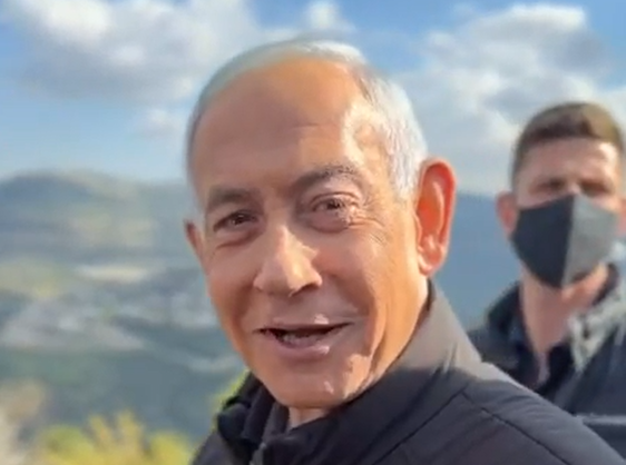 נתניהו באחד הסרטונים שפרסם לאחרונה
