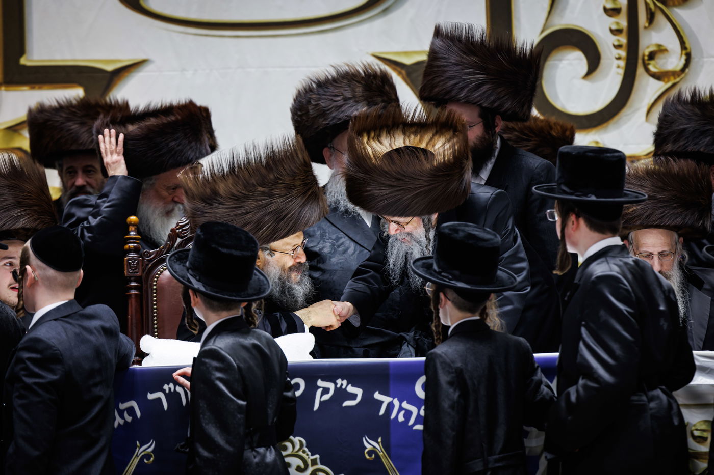 שמחת נישואי נכדי האדמו"ר מבאבוב 45