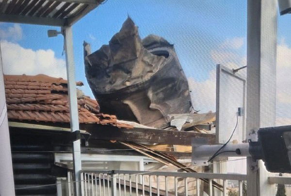 רסיס שנפל היום במזרח ירושלים