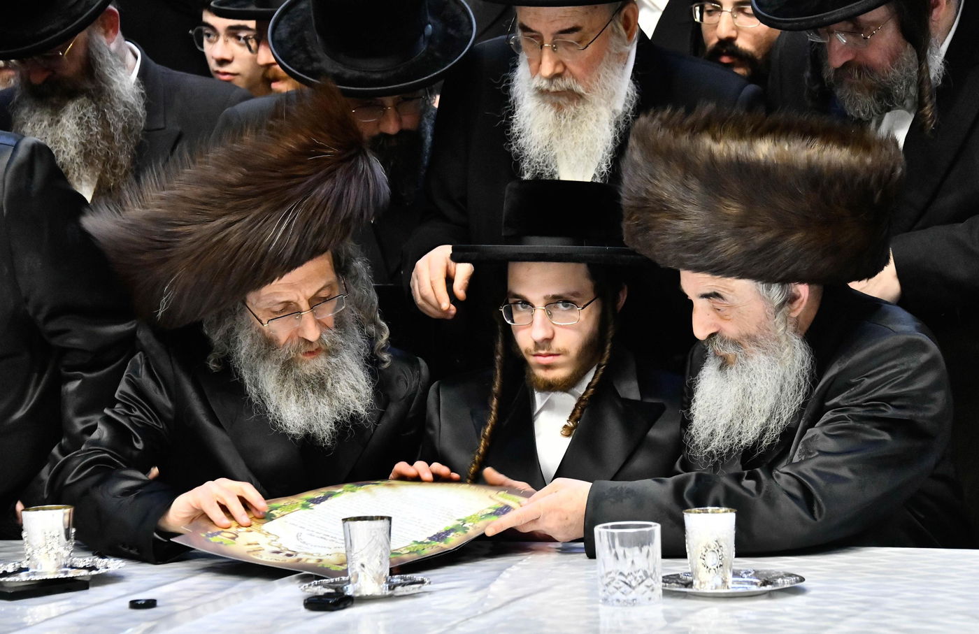 שמחת אירוסי בן הרה"צ רבי אלימלך בידרמן