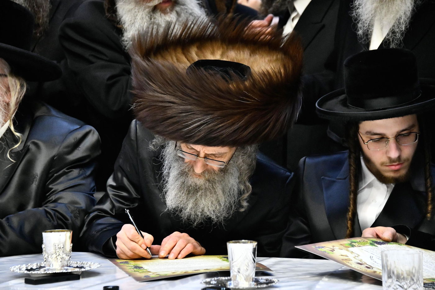 שמחת אירוסי בן הרה"צ רבי אלימלך בידרמן