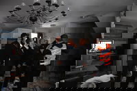 ביקור נשיא המדינה בזירת הנפילה בראשון לציון