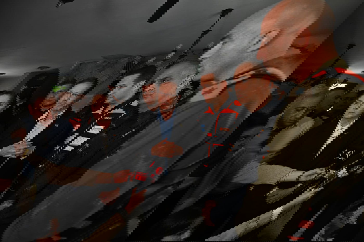 ביקור נשיא המדינה בזירת הנפילה בראשון לציון