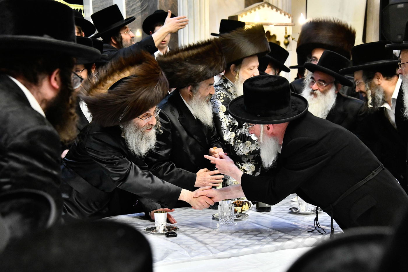 שמחת אירוסי בן הרה"צ רבי אלימלך בידרמן