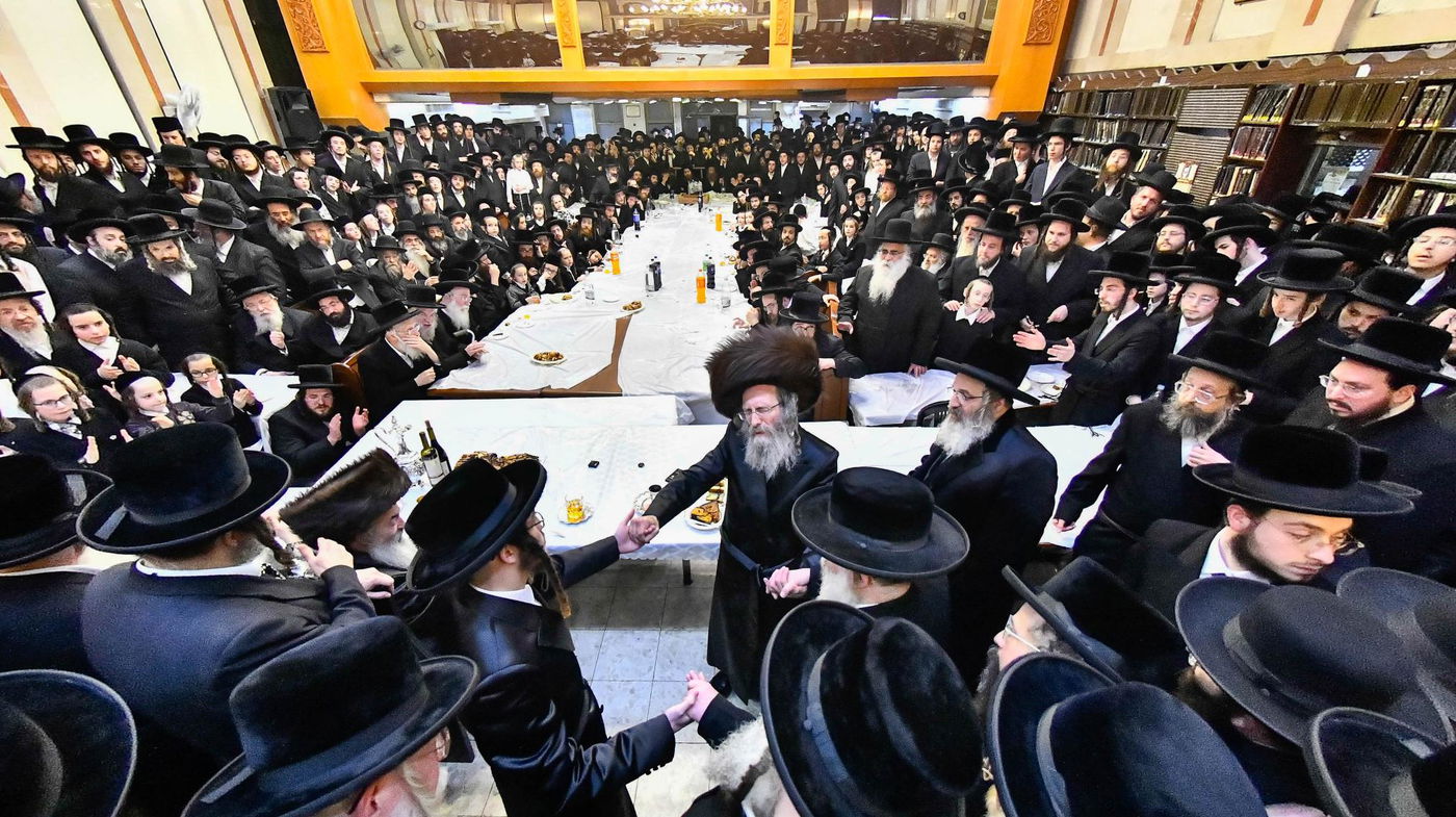 שמחת אירוסי בן הרה"צ רבי אלימלך בידרמן