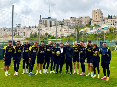 "אתם עושים קידוש השם" | כשרב הסלבס חיזק את שחקני ביתר ירושלים • צפו