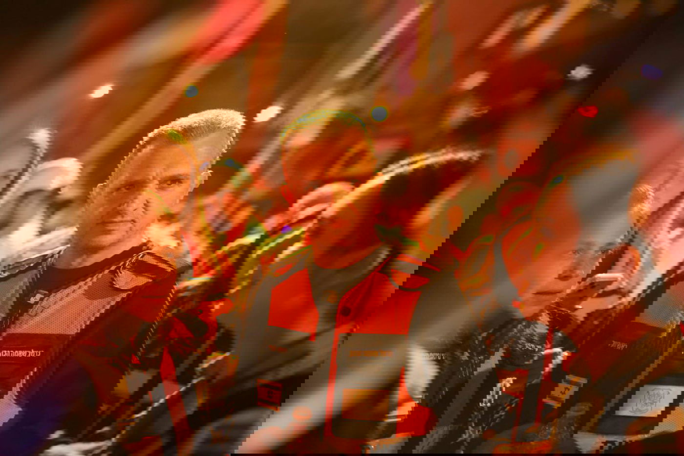 ראש עיריית רמת גן בזירת נפילה