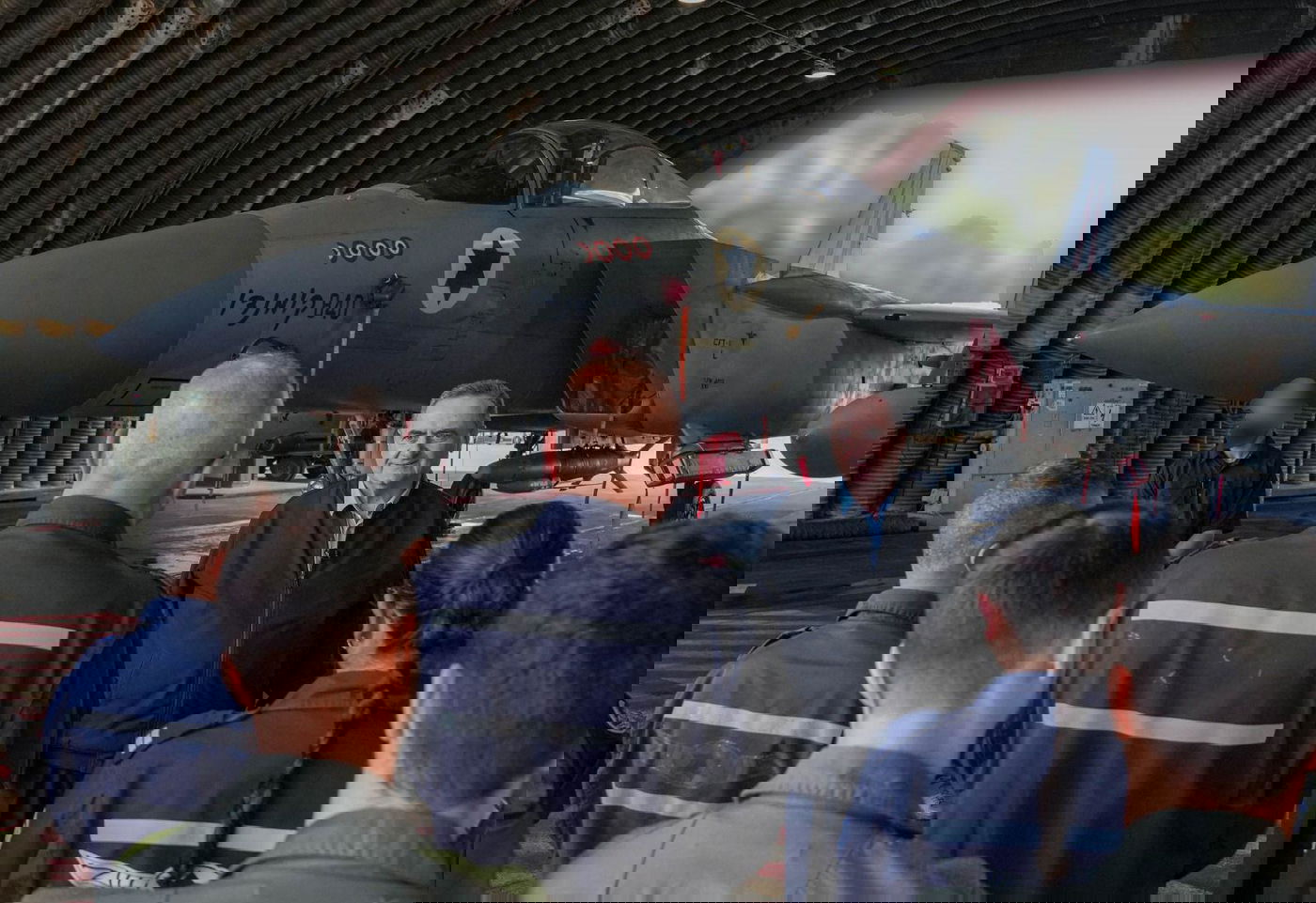 שר הביטחון כץ בתל נוף