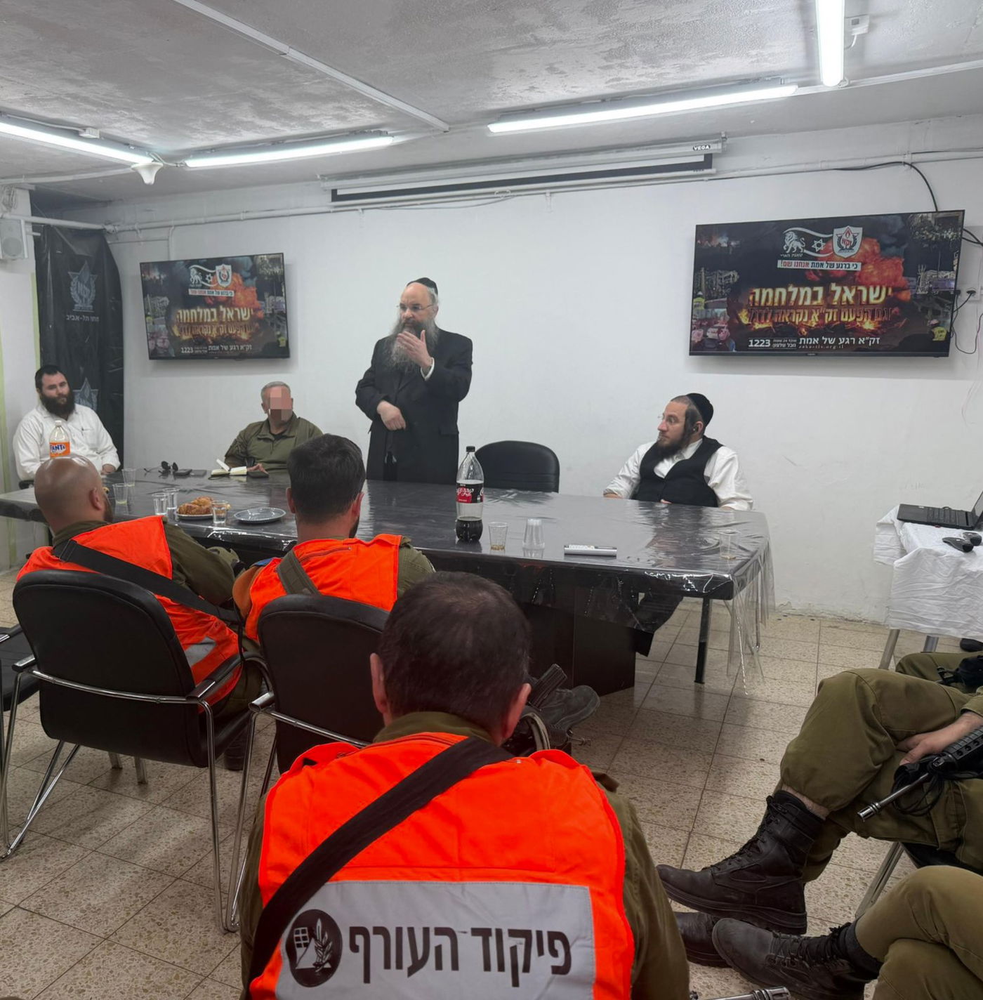 צוערי פיקוד העורף בסיור אסטרטגי בבסיס הממוגן של זק"א במרכז הארץ