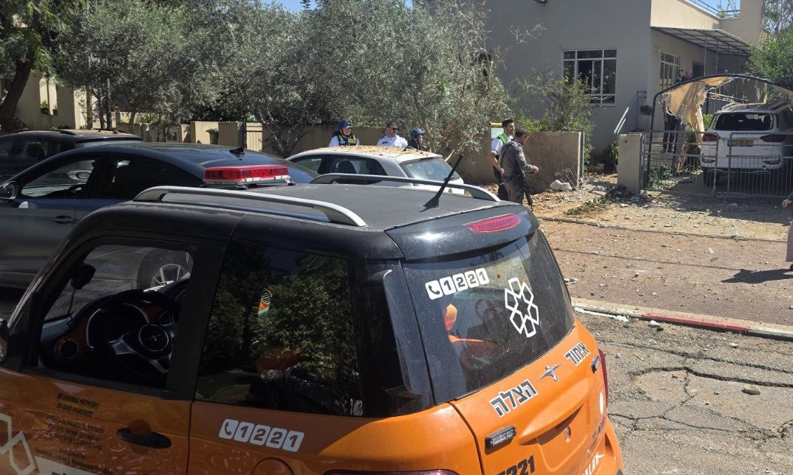 זירת נפילה במרכז הארץ