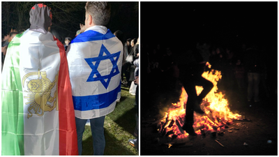 רזה פהלווי ודו"צ עודדו - המשטר איים: 'חג האש' שמצית את איראן והקשר לפורים